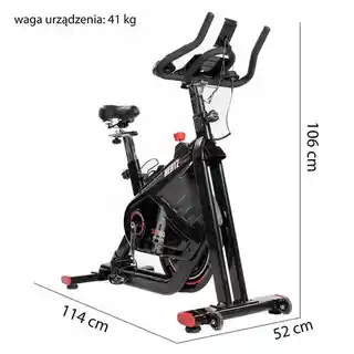 HERTZ FITNESS Rower spinningowy XR-660