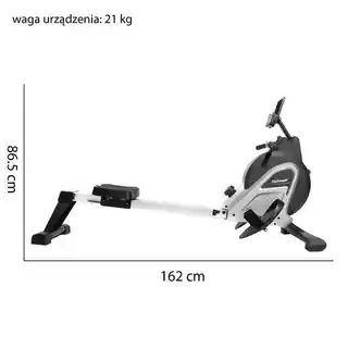 HERTZ FITNESS Wioślarz magnetyczny Challanger 1