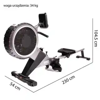 HERTZ FITNESS Wioślarz powietrzny Competition CH 2