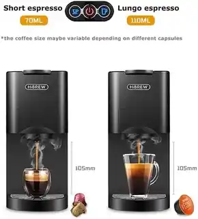 Hibrew ekspres do kawy kapsułkowy 4w1 1450W H3A