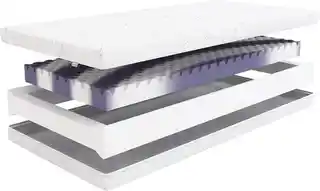 Hilding Safety Smyk materac dziecięcy piankowy 70x140 pokrowiec Lotus