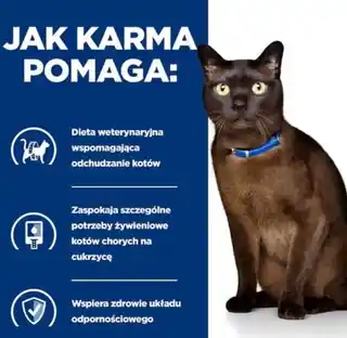 Hills Karma dla kota Prescription Diet M/D Diabetes Care Kurczak 3 kg