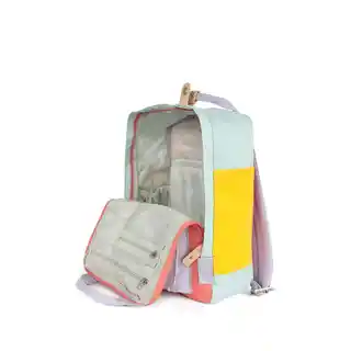 Himawari Plecak No. 13 Jolly S - szary, beżowy na laptopa tr23088