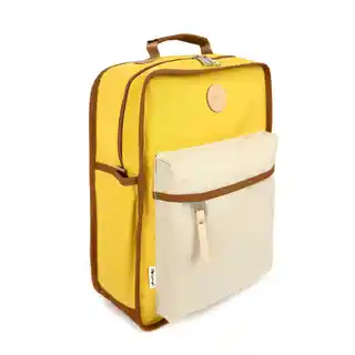 Himawari Plecak No. 41 Satchel S - żółty, szary lekki, szkolny tr23196
