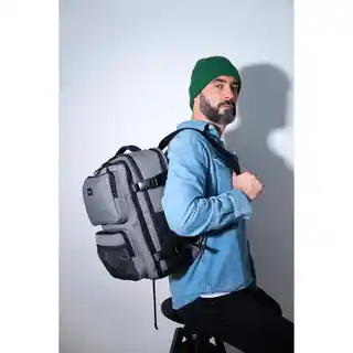 Himawari Plecak No. 47 Box M - czarny sportowy, wodoodporny tr23096