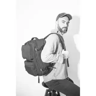 Himawari Plecak No. 47 Box M - szary sportowy, wodoodporny tr23096