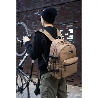 Himawari Plecak No. 49 Skate M - czarny sportowy, szkolny tr23097