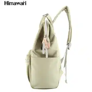 Himawari Plecak wielofunkcyjny z portem USB w odcieniu oliwkowym 1881