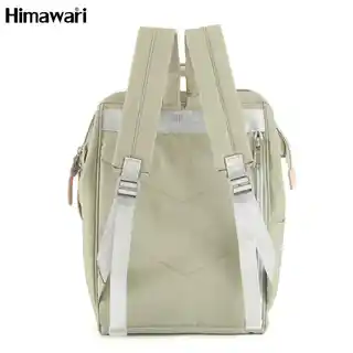 Himawari Plecak wielofunkcyjny z portem USB w odcieniu oliwkowym 1881
