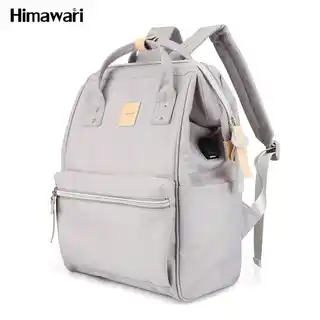 Himawari Pojemny plecak na laptopa z portem USB 1881-04