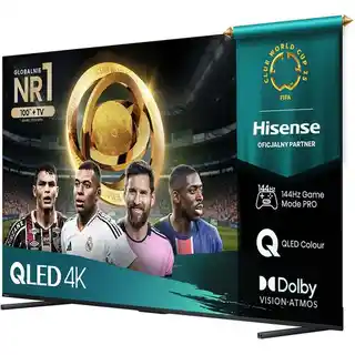 Hisense 100E7Q PRO 100 QLED 4K 144Hz Smart TV Dolby Vision Dolby Atmos HDMI 2.1 Telewizor QLED
