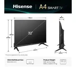 Hisense 32A4Q 32 LED HD Ready DVB-T2 Telewizor LED