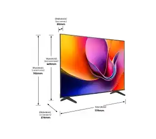 Hisense 50A6Q 50 LED 4K Smart TV Dolby Vision Telewizor LED