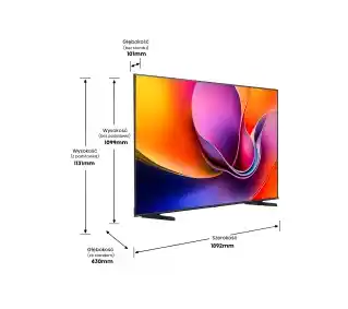 Hisense 85A6Q 85 LED 4K Smart TV Dolby Vision Telewizor LED