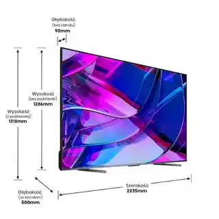 Hisense Telewizor Mini-LED 100U7KQ 100 cali 4K 144Hz VIDAA U7 Quantum Dot Colour