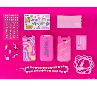 HMD Barbie Phone Różowy, smartfon, ekran 5.45 cala, 2GB RAM, 32GB pamięci, aparat 8MP, bateria 2000mAh, model TA-1681