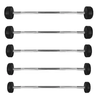 Hms Sztanga Gryf Stały Gumowany GSG-20 20kg