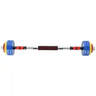 HMS Sztanga w walizce, kolorowe SKC20, 2x10 kg