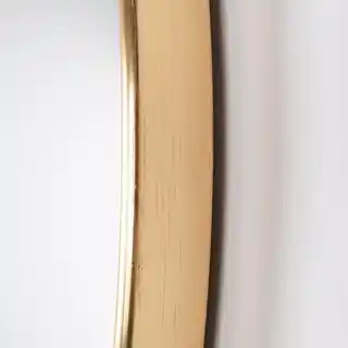 Home Styling Collection Lustro okrągłe złote, Ø 50 cm