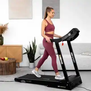 Hop-sport Bieżnia treningowa elektryczna HS-1000LB Wind szara