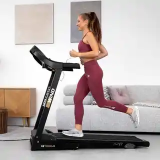 Hop-sport Bieżnia treningowa elektryczna HS-1000LB Wind szara