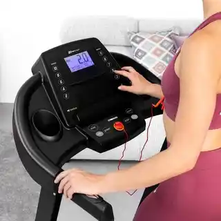 Hop-sport Bieżnia treningowa elektryczna HS-1000LB Wind szara