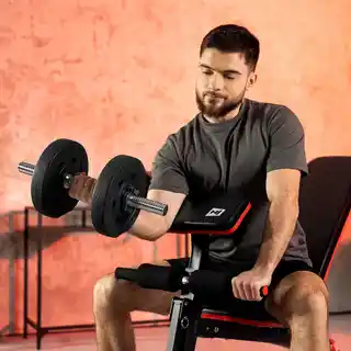 Hop-Sport Hantle kompozytowe 2x20kg PRO
