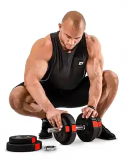 Hop-Sport Hantle kompozytowe 2x20kg PRO