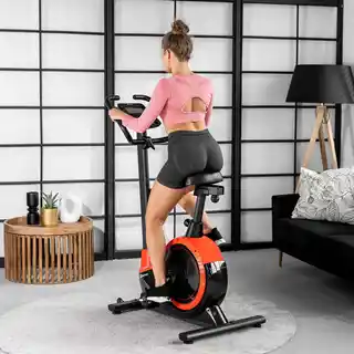 Hop-sport Rower elektryczno-magnetyczny HS-060H Exige czerwony