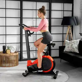 Hop-sport Rower elektryczno-magnetyczny HS-060H Exige czerwony