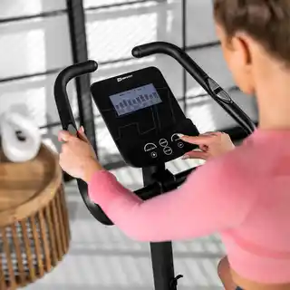 Hop-sport Rower elektryczno-magnetyczny HS-060H Exige czerwony