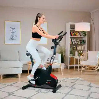 Hop-sport Rower magnetyczny HS-2080 Spark czarno-czerwony