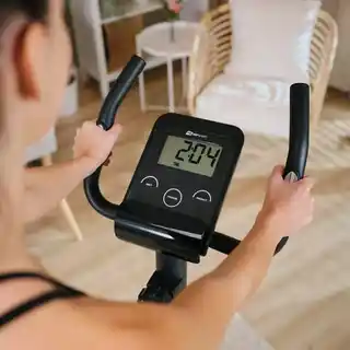 Hop-sport Rower magnetyczny HS-2080 Spark czarno-czerwony