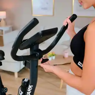 Hop-sport Rower magnetyczny HS-2080 Spark czarno-czerwony