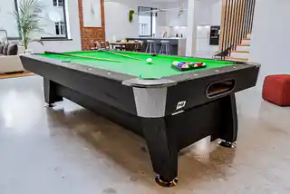 Hop-sport Stół bilardowy spływowy Vip Extra 7 ft czarny/zielony