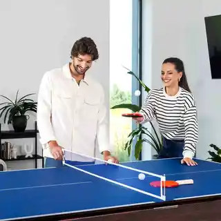 Hop-sport Stół bilardowy spływowy Vip Extra 8 FT brąz zielony z nakładką ping-pong blat