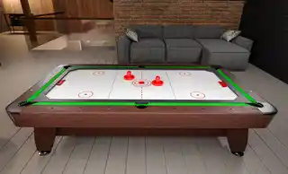 Hop-sport Stół bilardowy spływowy Vip Extra 8 FT brąz zielony z nakładką ping-pong cymbergaj