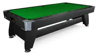 Hop-sport Stół bilardowy spływowy Vip Extra 9 ft czarny/zielony
