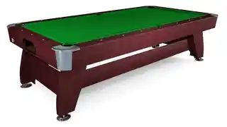Hop-sport Stół bilardowy spływowy Vip Extra 9 ft wiśnia/zielony