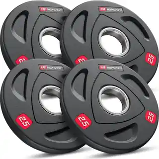 Hop-Sport Zestaw obciążeń olimpijskich 4x2,5kg, numer 56695