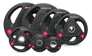 Hop-Sport Zestaw obciążeń olimpijskich 4x2,5kg, numer 56695