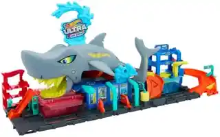 Hot Wheels Tor Ultra Myjnia Rekina Color Reveal HTN82