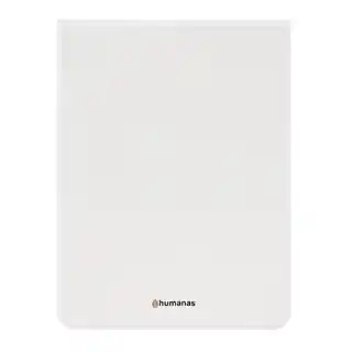 Humanas HS-ML02 Białe lusterko kosmetyczne, powiększenie 5x, składane, antypoślizgowa podstawa