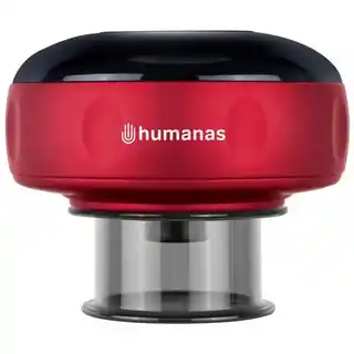 Humanas Masażer ręczny antycellulitowy BB01 Plus, Bańka masująca Czerwony