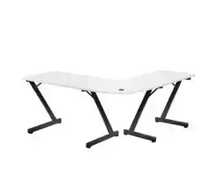 Huzaro Hero 7.0 154cm Białe biurko gamingowe