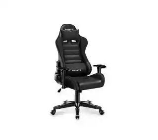 Huzaro Ranger 6.0 dla dzieci do 130kg skóra eco czarny fotel gamingowy