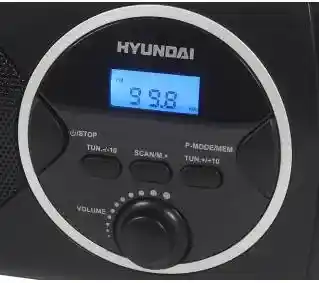 Hyundai PR 570PLLUB Radio FM Czarny Radioodbiornik