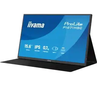 Iiyama Monitor 15,6 ProLite P1671HSC-B1 Ips 1920x1080 3ms 60Hz