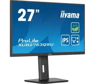 Iiyama Monitor 27 cali ProLite XUB2763QSU-B1 IPS,QHD,HAS,100Hz
