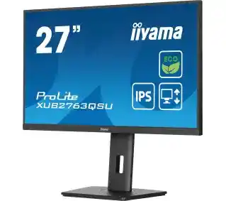 Iiyama Monitor 27 cali ProLite XUB2763QSU-B1 IPS,QHD,HAS,100Hz